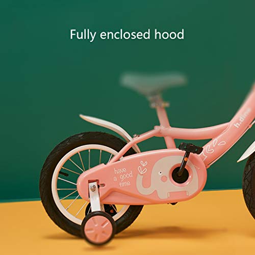 Bicicleta para niños Fantasy Princess Powder 14 Pulgadas / 16 Pulgadas Bicicleta de 3 a 7 años, Recomendada para Instalar, Ahorrar Tiempo y Esfuerzo