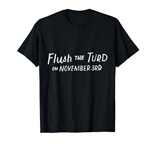 Biden 2020 Descarga El Turd En Noviembre Tercera Elección Camiseta