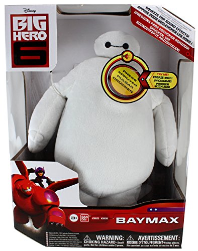 Big Hero 6 - Peluche con Voz Baymax (Bandai 38635)