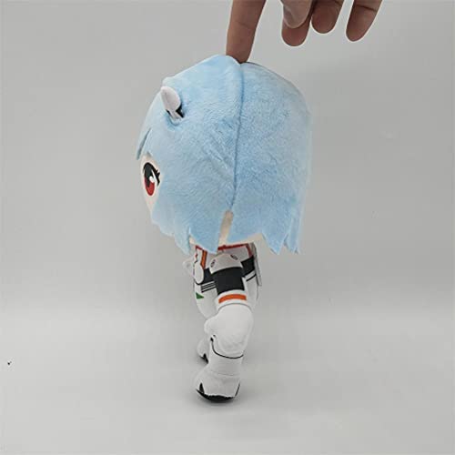 BiLTTy 8.7 EN Evangelion Rei Ayanami felpa, anime Evangelion felpa linda muñeca de peluche Rei para los fans de EVA y los niños