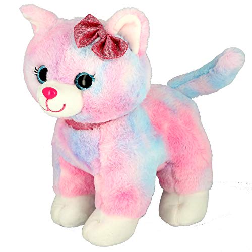 Bimar Peluche gatita Lazos 28 cm, Multicolor