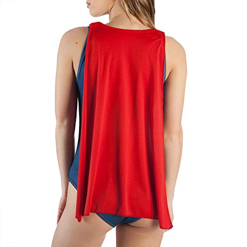 Bioworld Merchandising / Independent Sales DC Comics Wonder Woman Fancy Dress Costume Bodysuit with Cape Medium