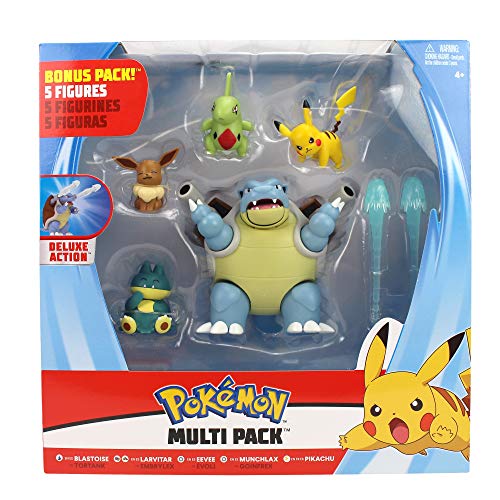 Bizak Pokemon Pack 5 Figuras de Combate (63220246)