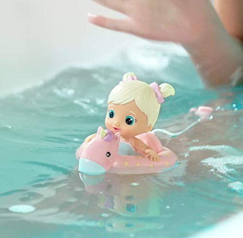 BLOOPIES Floaties | Muñeca de baño con Flotador para más diversión en el Agua | Juguete de baño Ideal para niños a Partir de 2 años; Modelo de muñeca al Azar