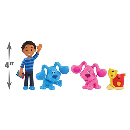 Blue's Clues & You! Juego de figuras coleccionables, multicolor