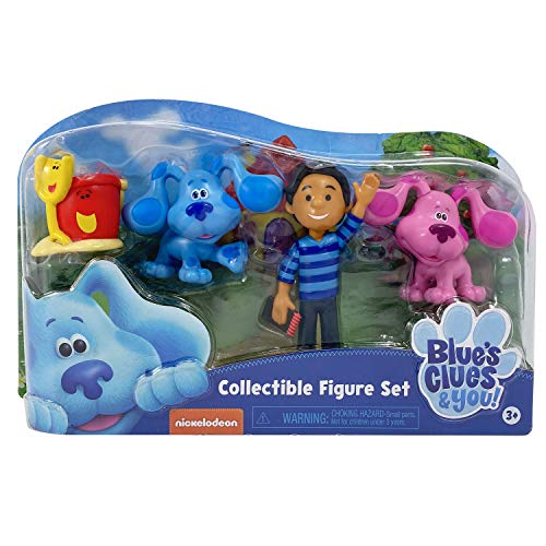 Blue's Clues & You! Juego de figuras coleccionables, multicolor