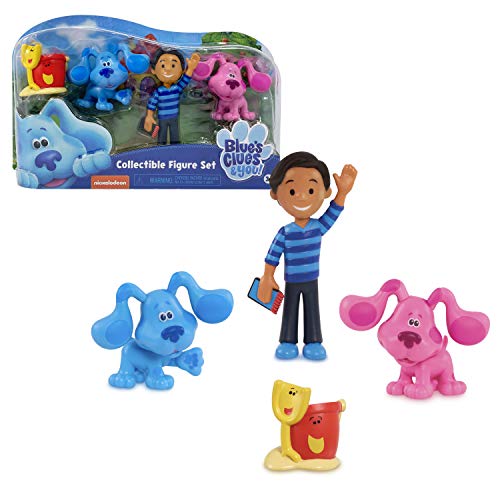 Blue's Clues & You! Juego de figuras coleccionables, multicolor