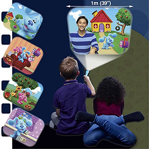 Blue's Clues & You!- Linterna y proyector (Brainstorm Ltd NIC1001)