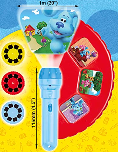 Blue's Clues & You!- Linterna y proyector (Brainstorm Ltd NIC1001)