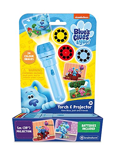 Blue's Clues & You!- Linterna y proyector (Brainstorm Ltd NIC1001)