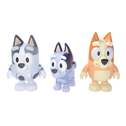 Bluey Primos: Bingo, Muffin & Socks Figuras (13040)