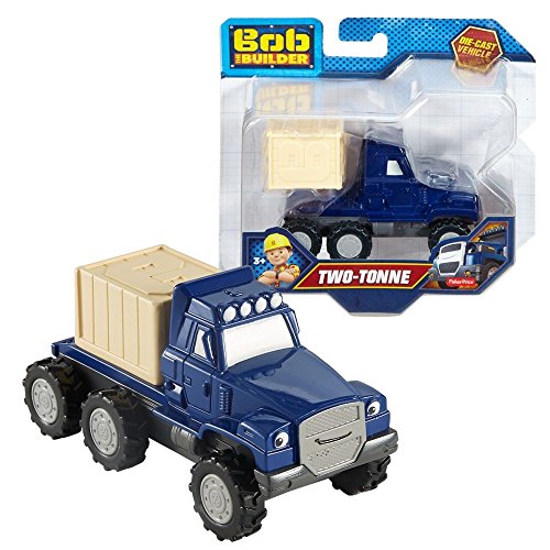 Bob el Constructor Camión Two-Tonne Die Cast | Vehículo con Caja Transporte