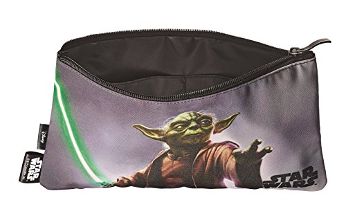 Bolsa AC286-8 de Sheaffer con Yoda de Star Wars, Resistente a tinta y líquidos, 10 x 5.5 x 0.3 inches