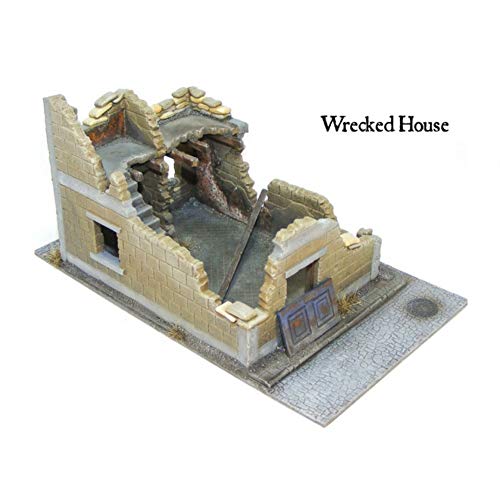 Bolt Action Wrecked House Miniature Box Set by