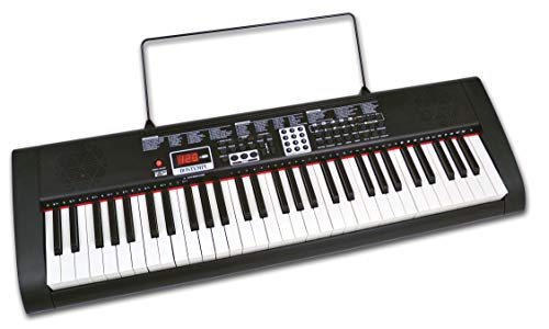 Bontempi 6130 - Bandeja de 61 Teclas con Patas, 16 6130