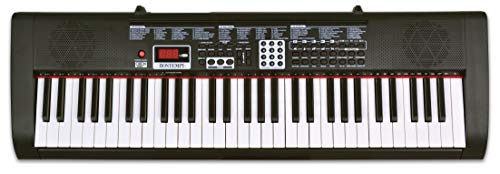 Bontempi 6130 - Bandeja de 61 Teclas con Patas, 16 6130