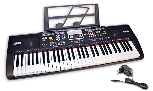 Bontempi- Teclado Digital de 61 Teclas 40 Sonidos (Spanish Business Option Tradding 16 6115)