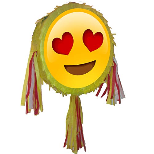 Boogie Woogie Pinatas Emoji Piñata Corazón Ojos