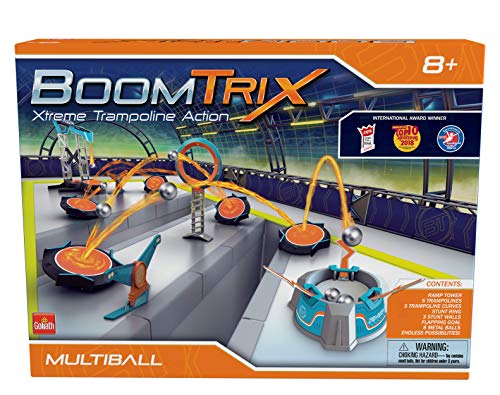 BoomTrix Multiball GL60103, Xtreme Trampoline Acción para niños de 8 años + Multi