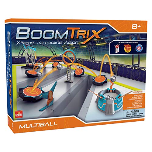 BoomTrix Multiball GL60103, Xtreme Trampoline Acción para niños de 8 años + Multi