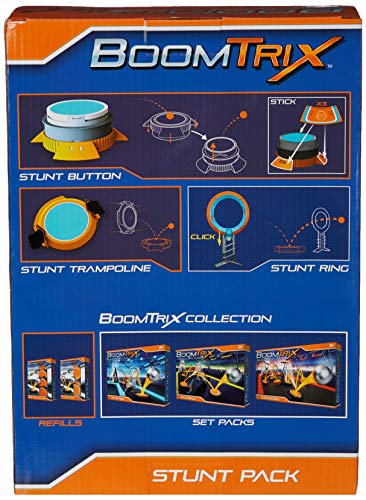 BoomTrix Stunt Pack, GL60101, Xtreme trampolín acción para niños Mayores de 8 años, Multi