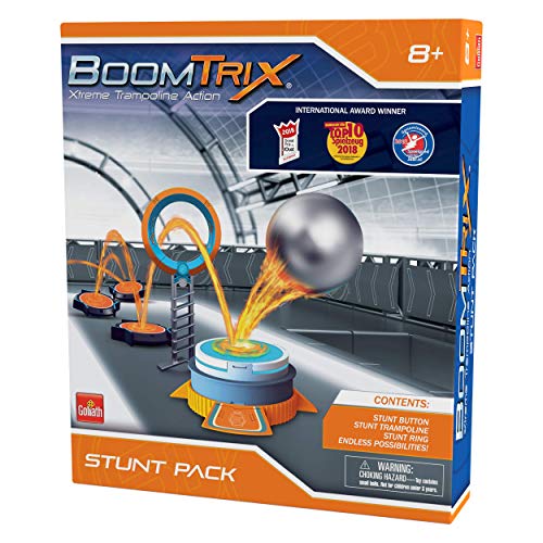 BoomTrix Stunt Pack, GL60101, Xtreme trampolín acción para niños Mayores de 8 años, Multi