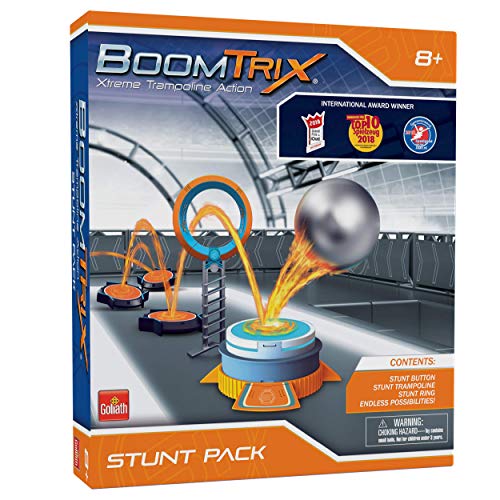 BoomTrix Stunt Pack, GL60101, Xtreme trampolín acción para niños Mayores de 8 años, Multi