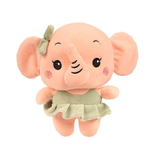 Boosns Peluche Elefante pequeño Los Amantes del Animal de Peluche Elefante (Hembra)