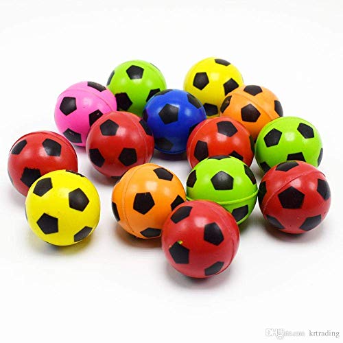 Bouncy Balls - Pack of 20 - Party Bag filler - 27mm bouncy ball by The Toys & Games Store