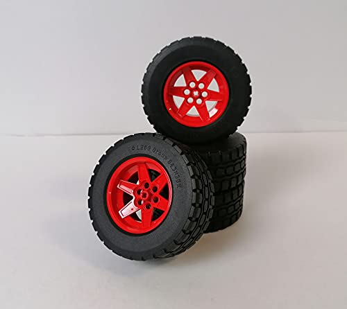 BRICKCOMPLETE 42129 4x4 Mercedes-Benz Zetros Offroad camión con juego de neumáticos y llantas alternativos.