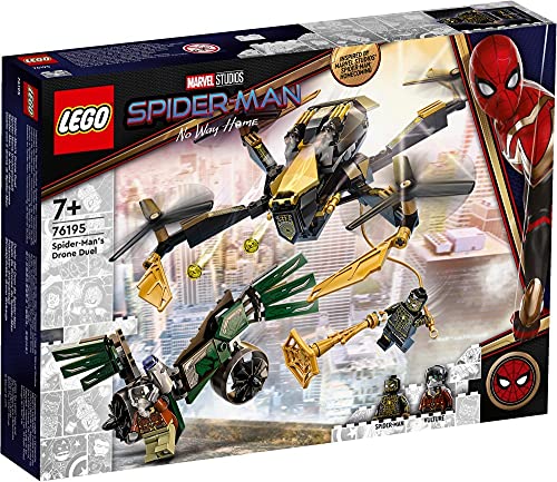 BRICKCOMPLETE Lego 76185 Spider-Man en el taller Sanctum y 76195 Spider-Mans Drone duell