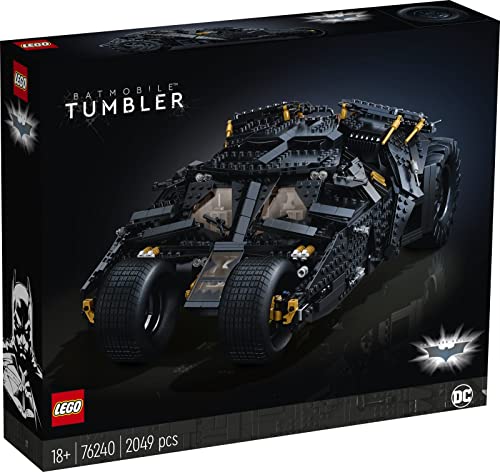 BRICKCOMPLETE Lego 76240 Batmobile - Juego de 2 pilas y 30446