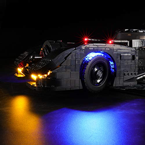 BRIKSMAX Kit de Iluminación Led para Lego Batmobile,Compatible con Ladrillos de Construcción Lego Modelo 76139, Juego de Legos no Incluido