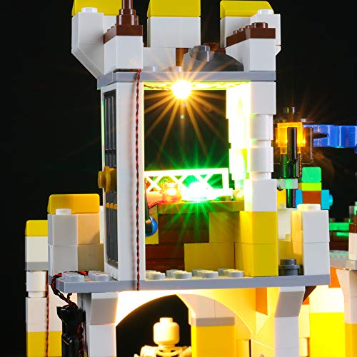 BRIKSMAX Kit de Iluminación Led para Lego Creator Montaña Rusa Pirata,Compatible con Ladrillos de Construcción Lego Modelo 31084, Juego de Legos no Incluido