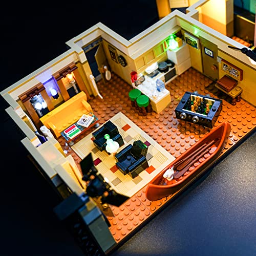 BRIKSMAX Kit de iluminación LED para LEGO CREATOR The Friends Apartments - Compatible con Lego 10292 - No incluye el juego Lego