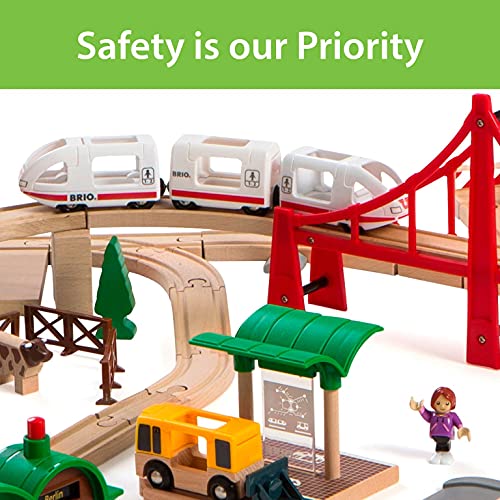 Brio- Railway World Deluxe Set Juego primera edad, Multicolor (33766) , color/modelo surtido