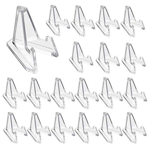 BSTKEY - Soporte para monedas (tamaño pequeño), acrílico, Mini/20Pcs