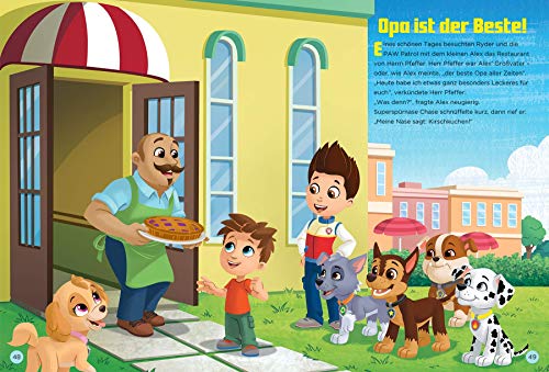 Buchspielbox Paw Patrol - Libro de historia para niños a partir de 3 años + pegatina de la Patrulla Canina