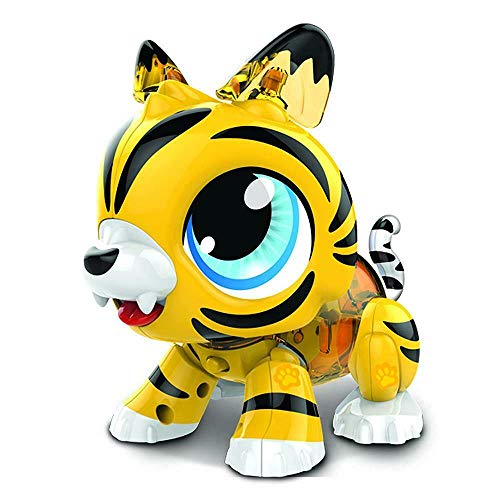 Build-A-Bot Tiger Robot PET Construction KIT Juguete activado por sonido