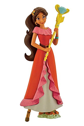 Bullyland 13244 – Juego de Figuras de Walt Disney Elena de Avalor – Elena y Zuzo pintadas a Mano, sin PVC, Regalo Ideal para niños y niñas para Jugar de fantasía