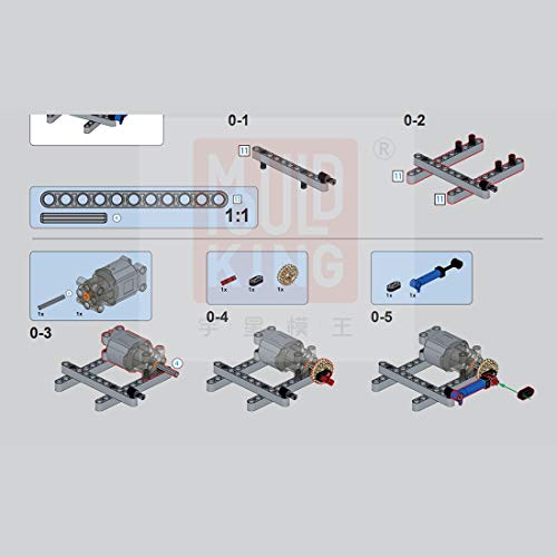 Bulokeliner Juego de piezas de repuesto técnicas, 19 unidades, juego de ampliación neumático, piezas de repuesto para tecnología de presión, compatible con Lego Technic