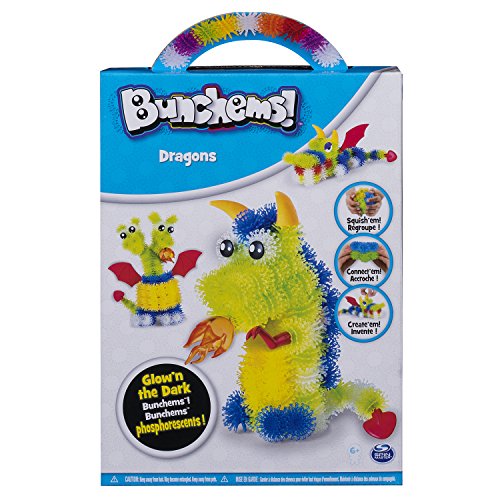 Bunchems Spin Master 6039994 Juego de Figuras de Dragones y Unicornio