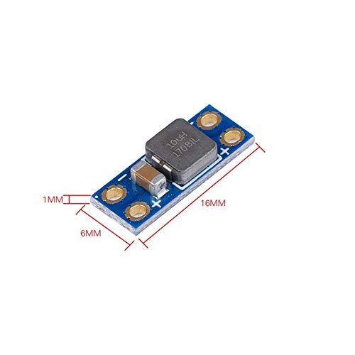 Bzocio 4 unidades de módulo de filtro LC 3A filtro de polaridad inversa integrada que reduce el impacto de las interferencias emitidas por FPV.