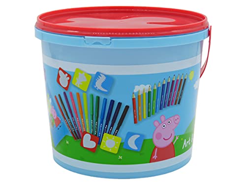 C Y P-GS-46-PG PEPPA PIG CUBO DE ACTIVIDADES SET 46 PIEZAS, multicolor (CYP GS-46-PG)