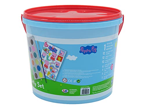 C Y P-GS-46-PG PEPPA PIG CUBO DE ACTIVIDADES SET 46 PIEZAS, multicolor (CYP GS-46-PG)