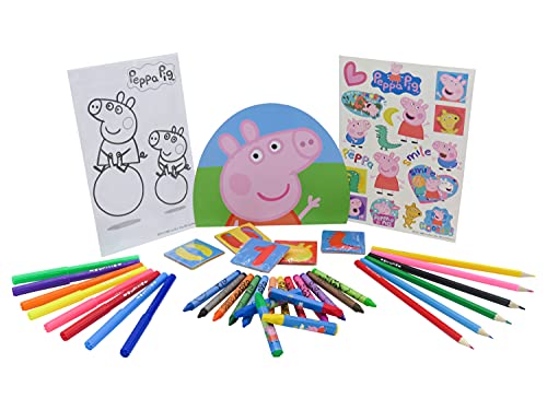 C Y P SET DE ACTIVIDADES con 60 PIEZAS EN BLÍSTER PEPPA PIG, GS-60-PG