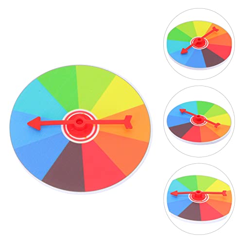 cabilock Versión Económica de La Rueda del Premio de La Fiesta de 4 Pulgadas Versión del Premio Pequeño para Juegos de Mesa (Colorido)
