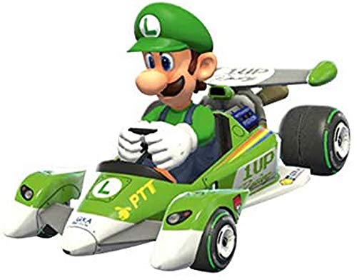 Caja Coche Pull Speed Mario Kart 8 Nintendo Circuit Special Luigi