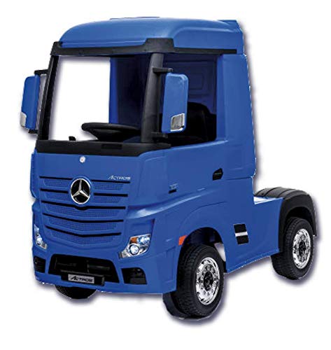 CAMIÓN Infantil Mercedes Azul DE BATERÍA 24V