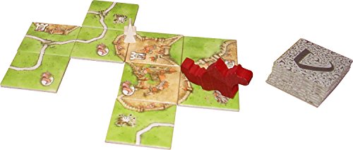 Carcassonne - Expansión: Princesa y Dragon - Asmodee - Juego de Mesa - Juego de láminas